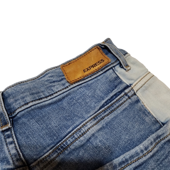 Express High Rise Jeans Size 4 Short - Picture 4 of 5
